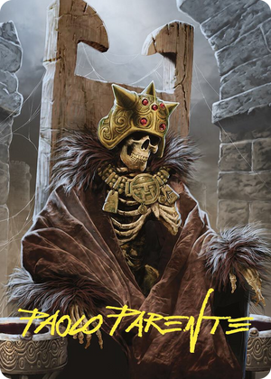 0045 Champion's Helm Art Card (Gold-Stamped Signature) S Art Series: Commander Masters