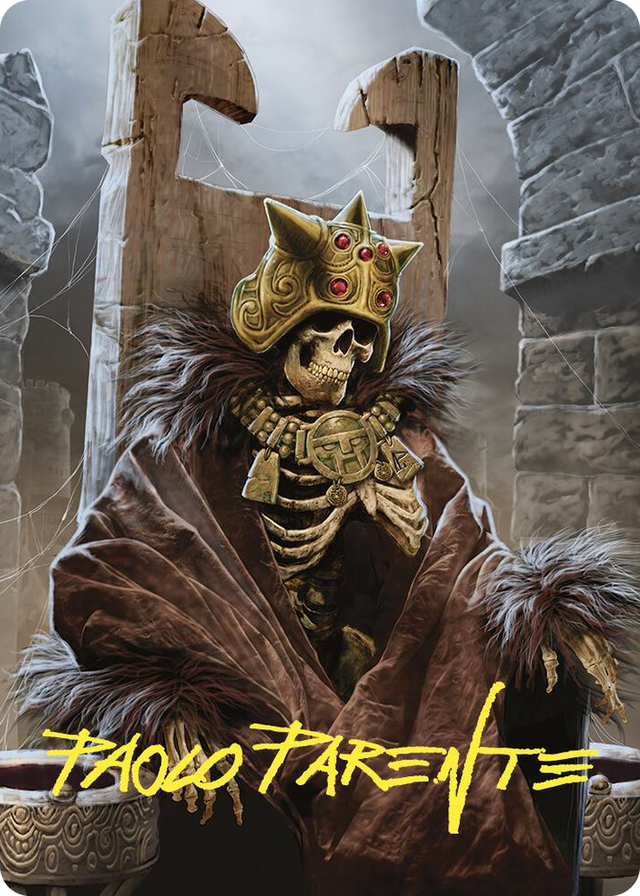 0045 Champion's Helm Art Card (Gold-Stamped Signature) S Art Series: Commander Masters
