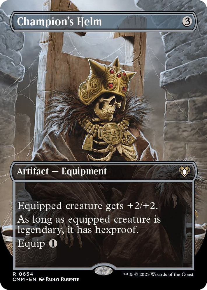 0654 Champion's Helm (Borderless) R Commander Masters