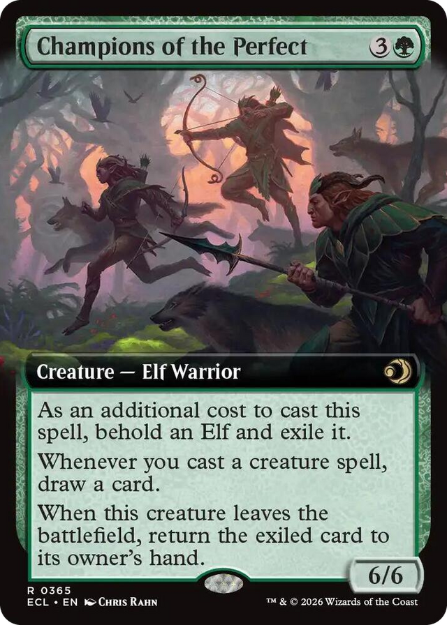 0365 Champions of the Perfect (Extended Art) R Lorwyn Eclipsed