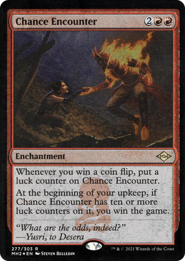 0277 Chance Encounter (Foil Etched) R Modern Horizons 2