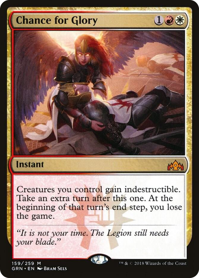 0159 Chance for Glory M Guilds of Ravnica