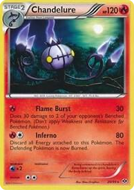 0020 Chandelure Rare Deck Exclusives