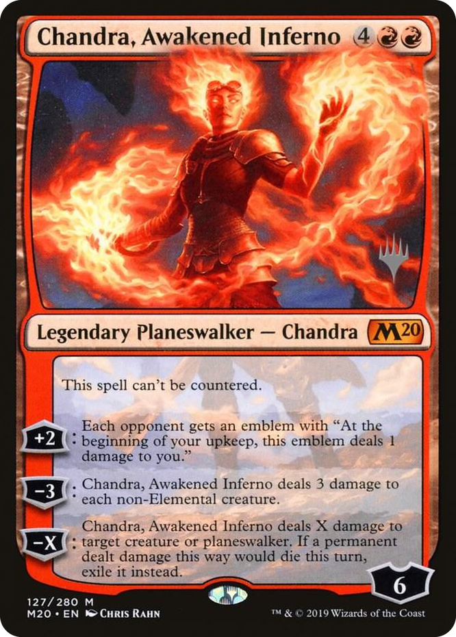 0127 Chandra, Awakened Inferno M Promo Pack: Core Set 2020