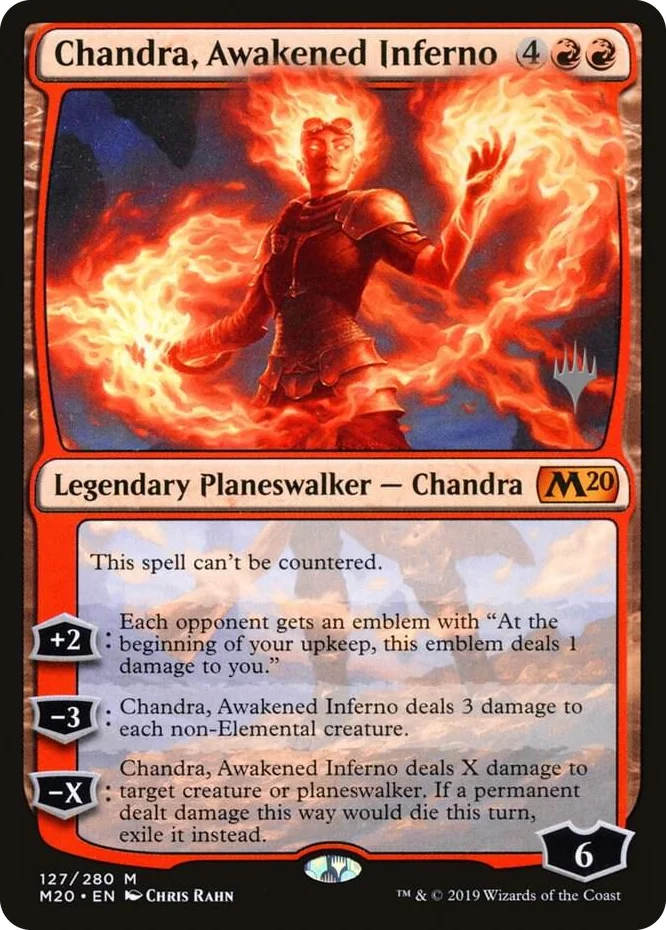 0127 Chandra, Awakened Inferno M Promo Pack: Core Set 2020