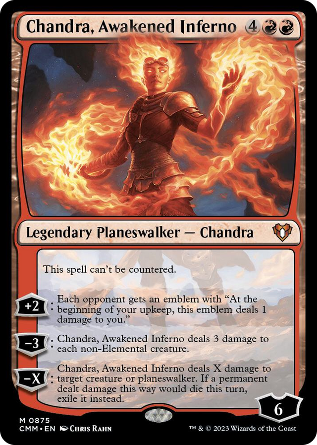0875 Chandra, Awakened Inferno M Commander Masters