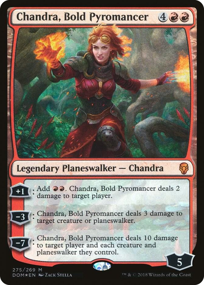 0275 Chandra, Bold Pyromancer M Dominaria