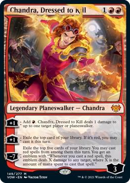 0149 Chandra, Dressed to Kill M Innistrad: Crimson Vow