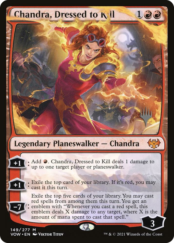 0149 Chandra, Dressed to Kill M Promo Pack: Dominaria United