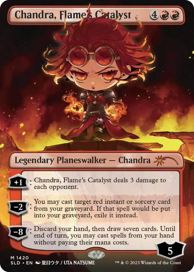 1420 Chandra, Flame's Catalyst M Secret Lair Drop Series