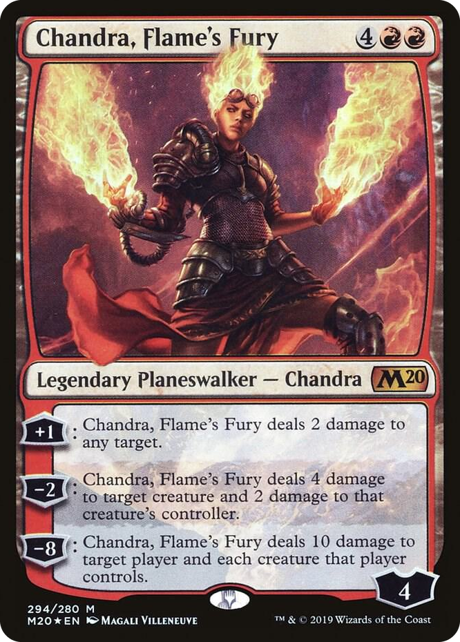 0294 Chandra, Flame's Fury M Core Set 2020