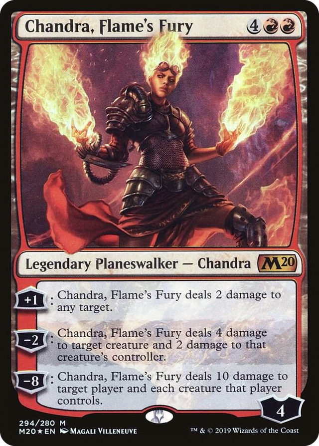0294 Chandra, Flame's Fury M Core Set 2020