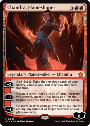 0081 Chandra, Flameshaper M Foundations
