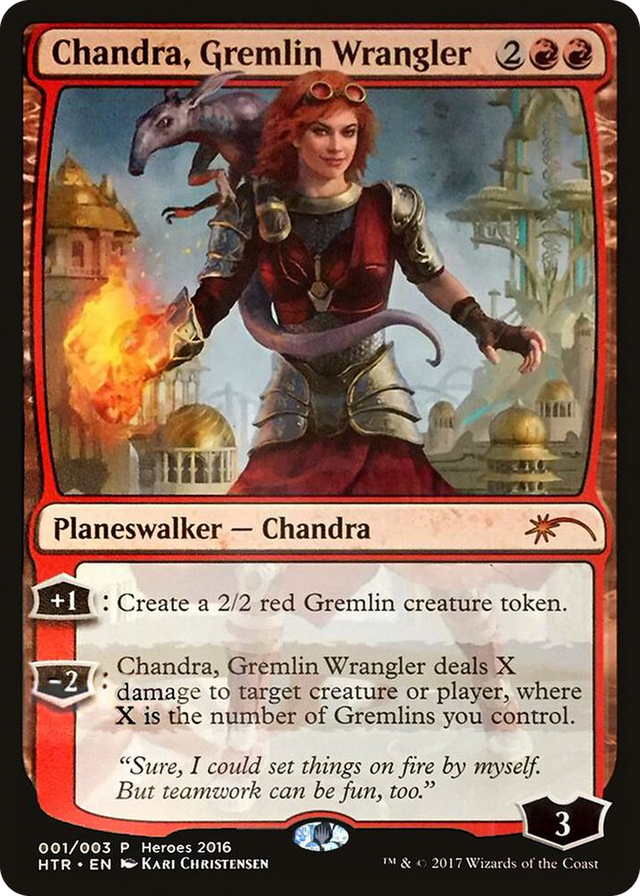 0001 Chandra, Gremlin Wrangler P Unique and Miscellaneous Promos