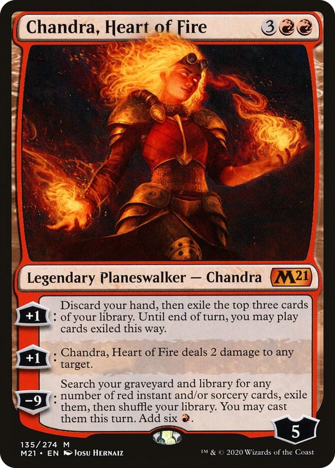 0135 Chandra, Heart of Fire M Core Set 2021