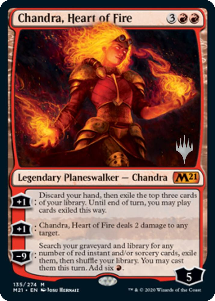 0135 Chandra, Heart of Fire M Promo Pack: Core Set 2021