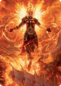 0030 Chandra, Hope's Beacon Art Card S Art Series: March of the Machine