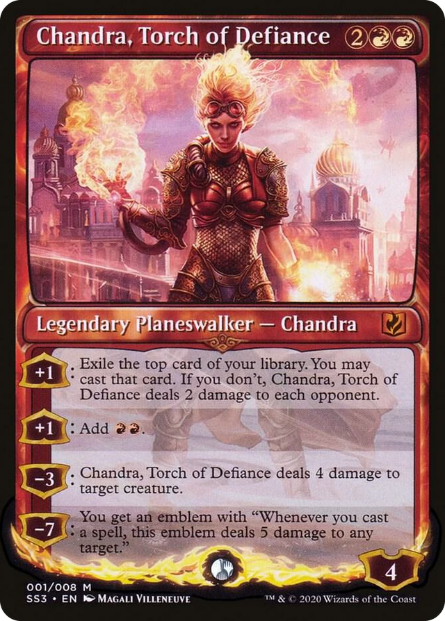 0001 Chandra, Torch of Defiance M Signature Spellbook: Chandra