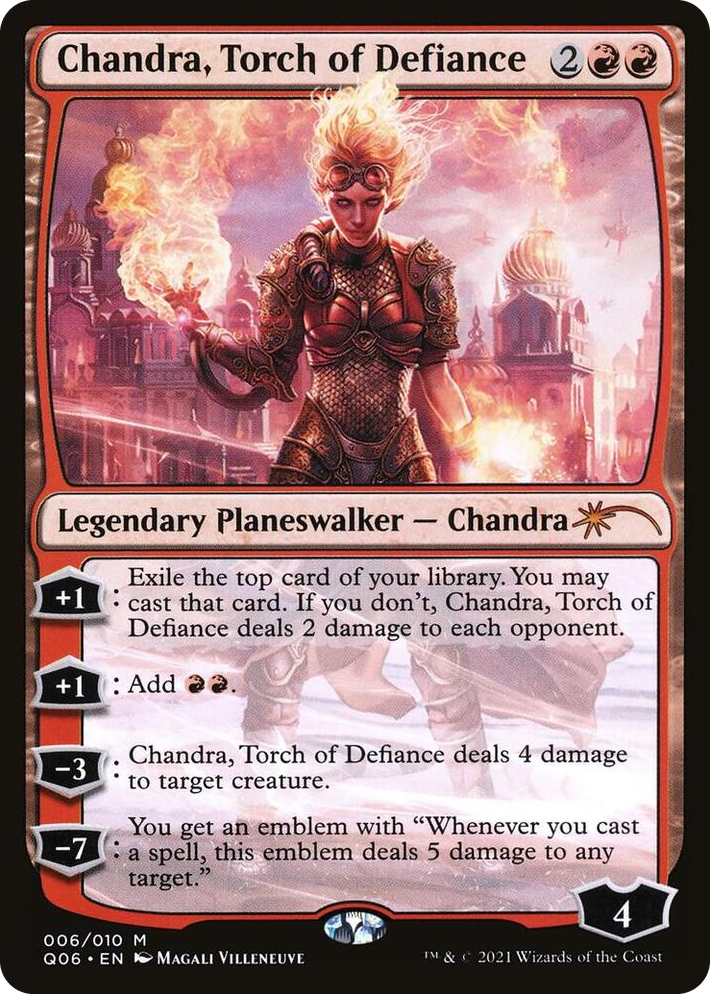 0006 Chandra, Torch of Defiance M Unique and Miscellaneous Promos