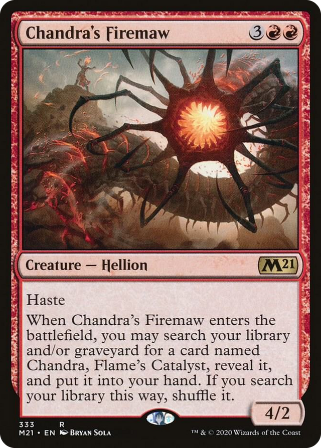 0333 Chandra's Firemaw R Core Set 2021