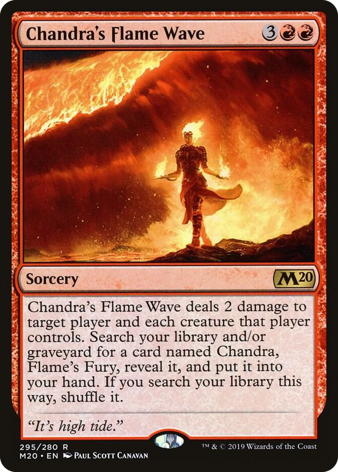 0295 Chandra's Flame Wave R Core Set 2020