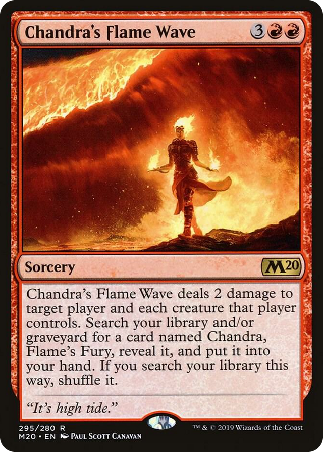 0295 Chandra's Flame Wave R Core Set 2020