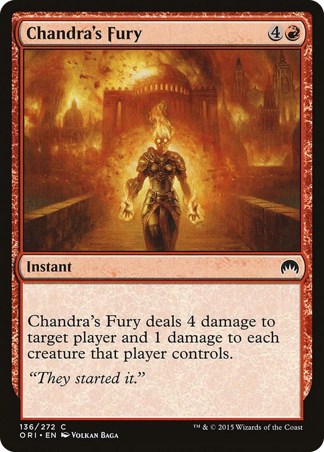 0136 Chandra's Fury C Magic Origins
