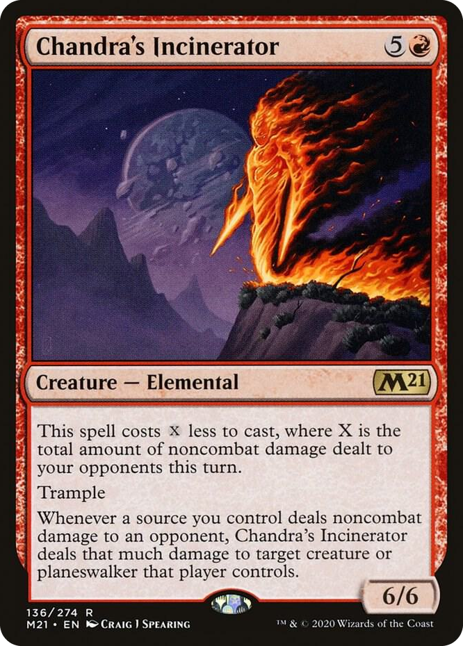 0136 Chandra's Incinerator R Core Set 2021