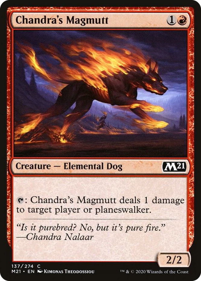 0137 Chandra's Magmutt C Core Set 2021