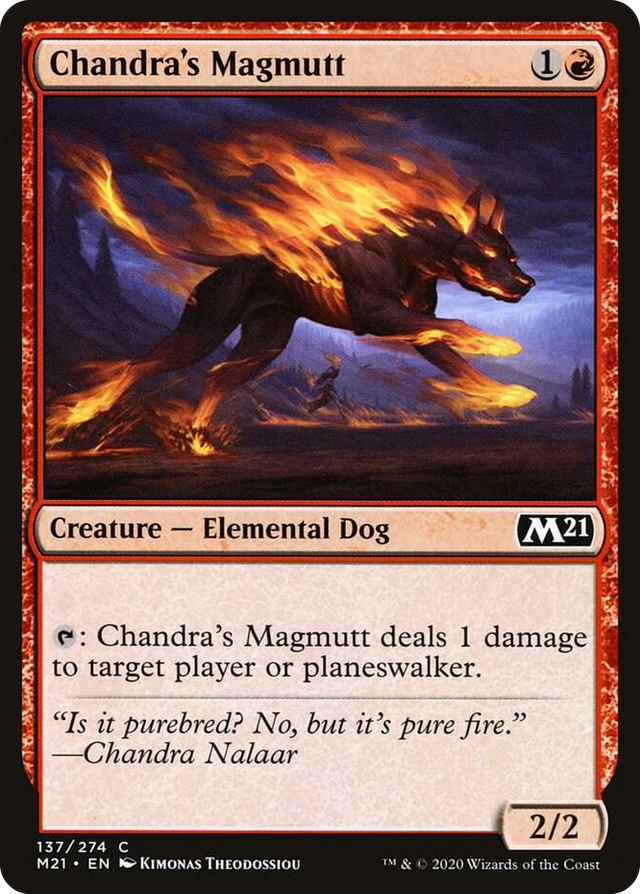 0137 Chandra's Magmutt C Core Set 2021