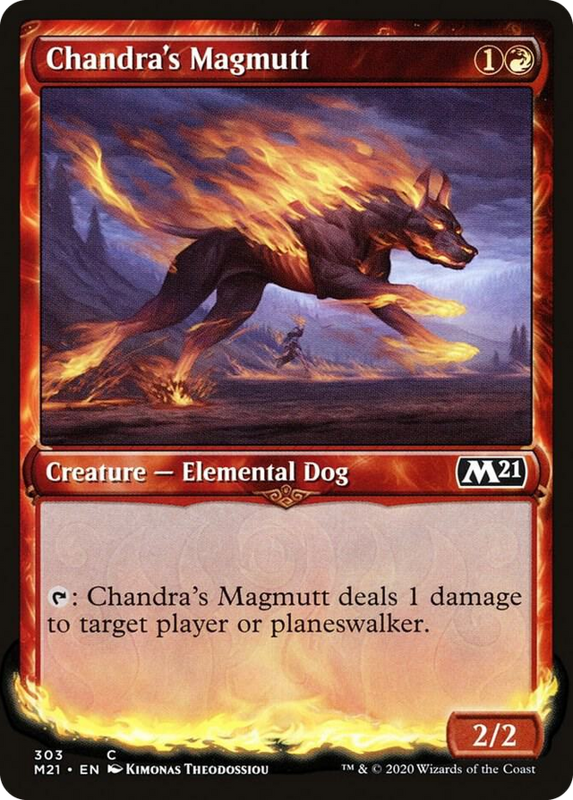 0303 Chandra's Magmutt (Showcase) C Core Set 2021