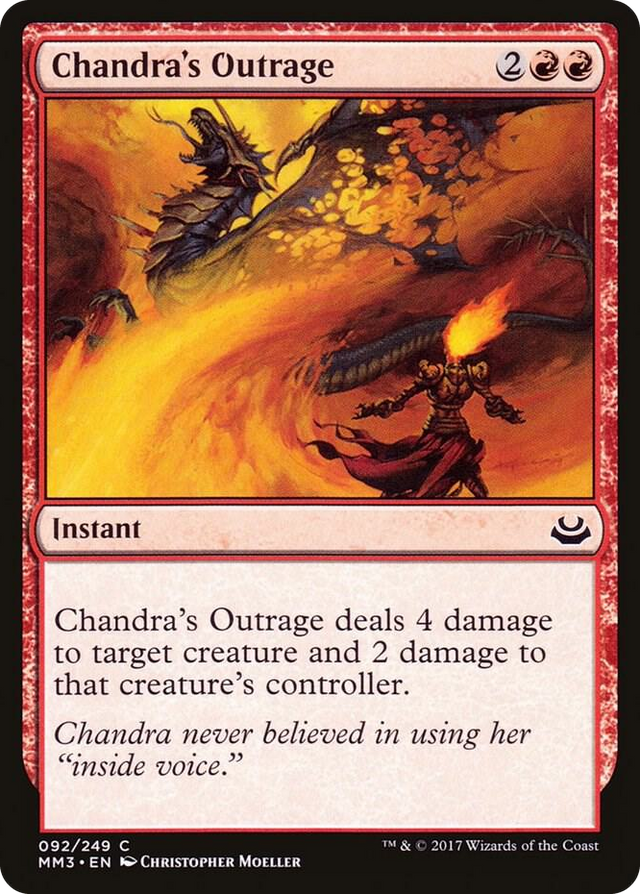 0092 Chandra's Outrage C Modern Masters 2017