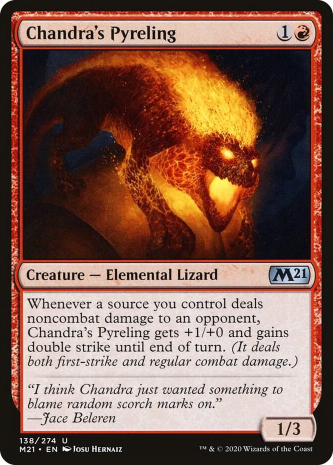 0138 Chandra's Pyreling U Core Set 2021