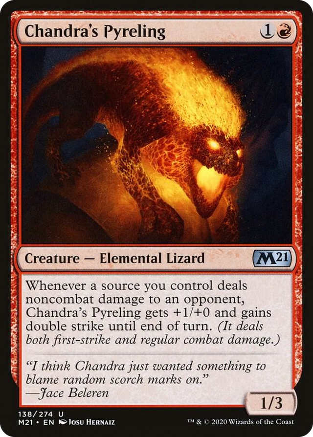 0138 Chandra's Pyreling U Core Set 2021