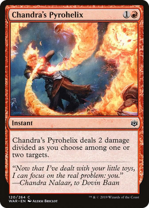 0120 Chandra's Pyrohelix C War of the Spark