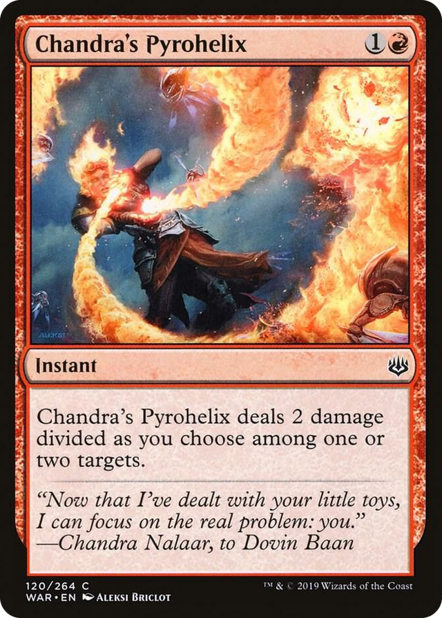 0120 Chandra's Pyrohelix C War of the Spark
