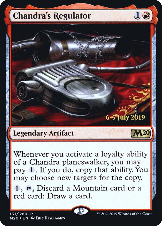 0131 Chandra's Regulator R Prerelease Cards