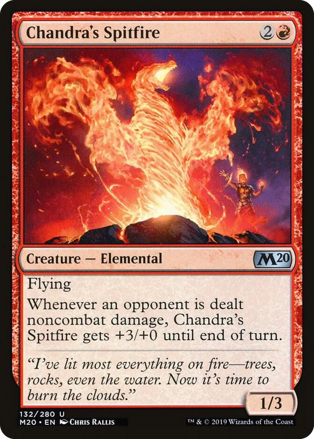 0132 Chandra's Spitfire U Core Set 2020