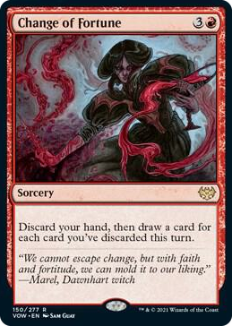 0150 Change of Fortune R Innistrad: Crimson Vow