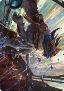 0052 Change of Plans Art Card S Art Series: Streets of New Capenna