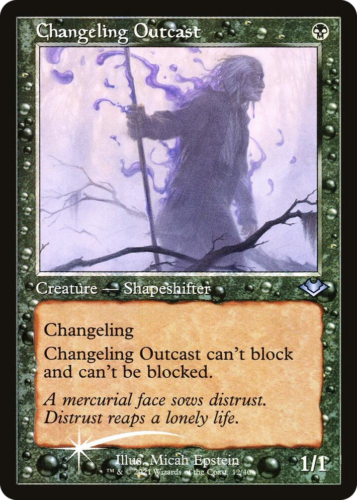 0012 Changeling Outcast (Retro Frame) U Modern Horizons