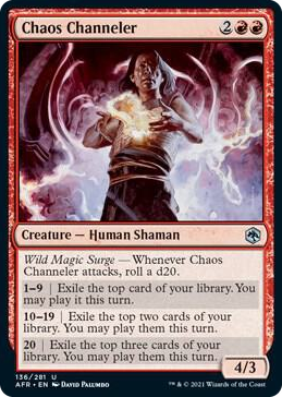 0136 Chaos Channeler U Adventures in the Forgotten Realms
