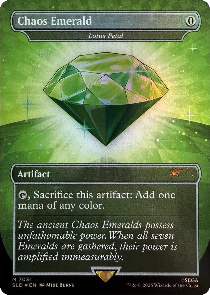 7031 Chaos Emerald - Lotus Petal (7031) M Secret Lair Drop Series