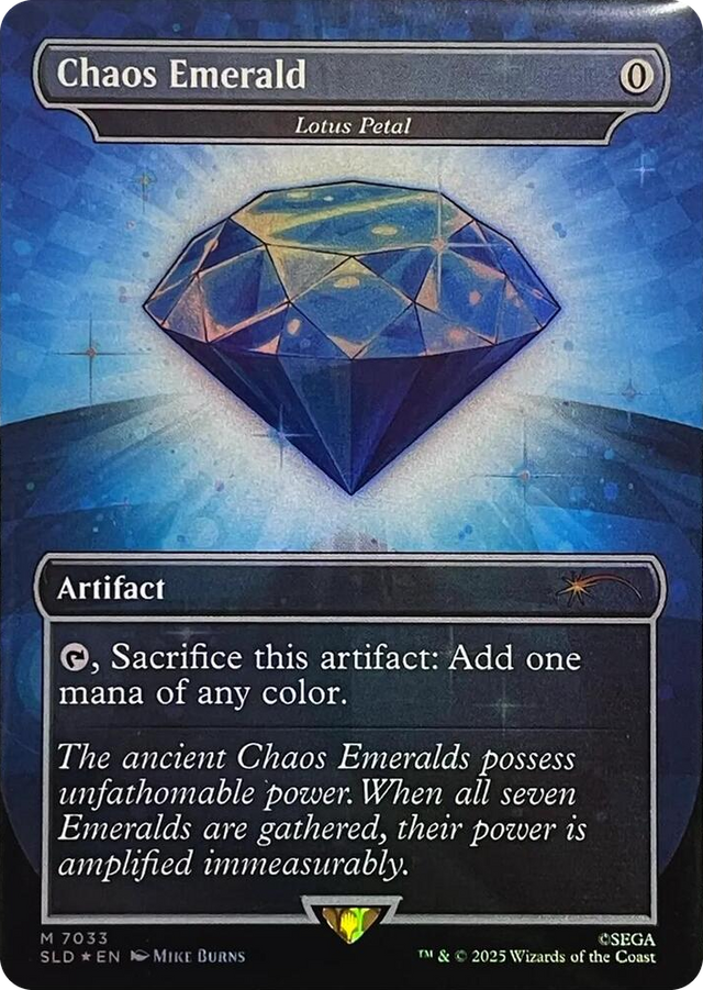 7033 Chaos Emerald - Lotus Petal (7033) M Secret Lair Drop Series