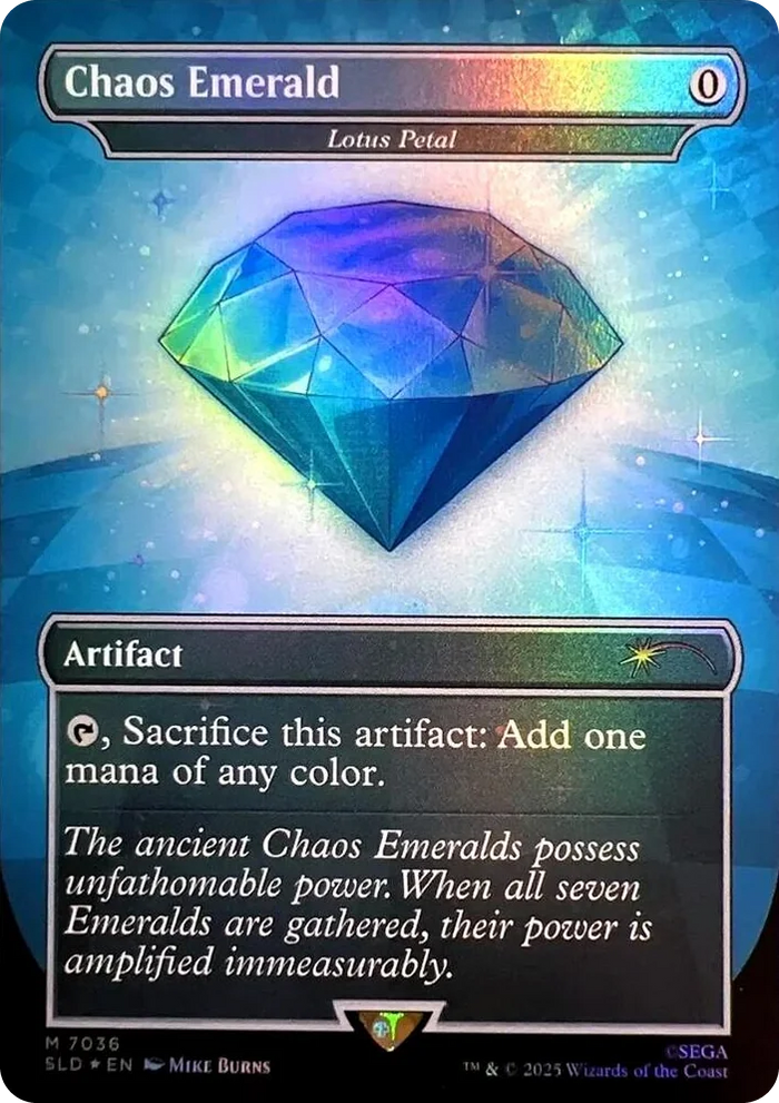 7036 Chaos Emerald - Lotus Petal (7036) M Secret Lair Drop Series