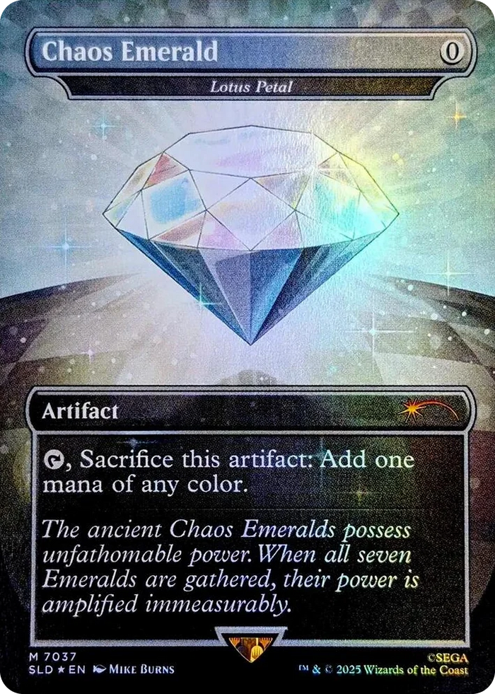 7037 Chaos Emerald - Lotus Petal (7037) M Secret Lair Drop Series
