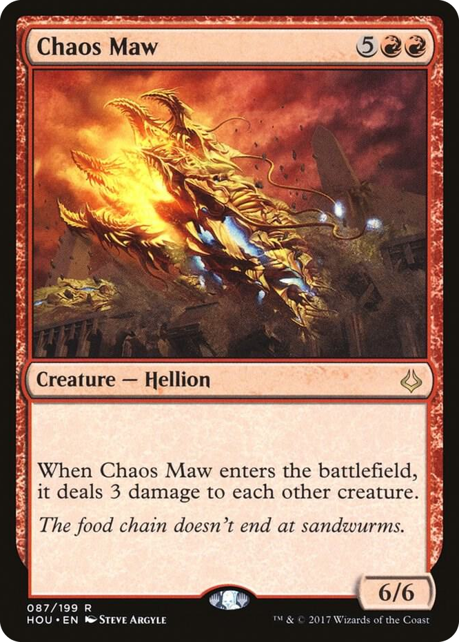 Chaos Maw #87 R - Hour of Devastation Pokemon card