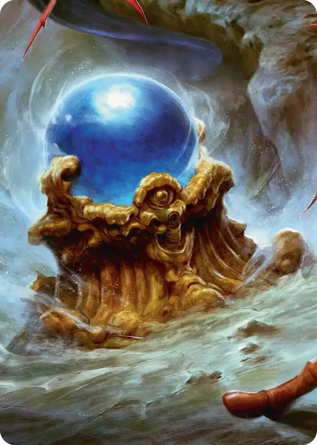 0004 Chaos Shrine's Black Crystal Scene Art Card S Art Series: FINAL FANTASY