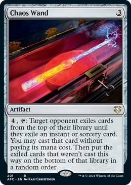 0201 Chaos Wand R Commander: Adventures in the Forgotten Realms