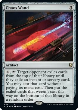0855 Chaos Wand R Commander Legends: Battle for Baldur's Gate